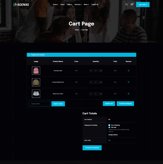 Cart Page