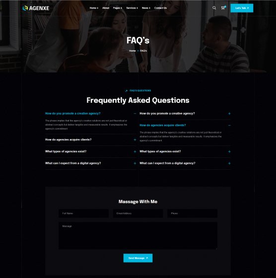 Faq Page