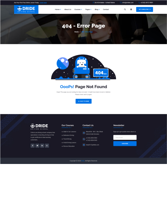 Error Page