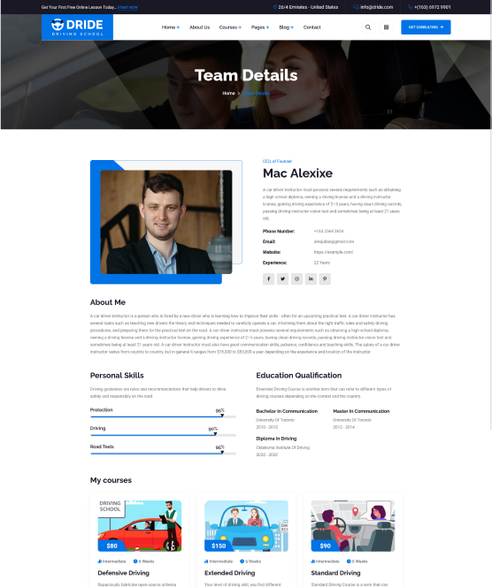 Team Details