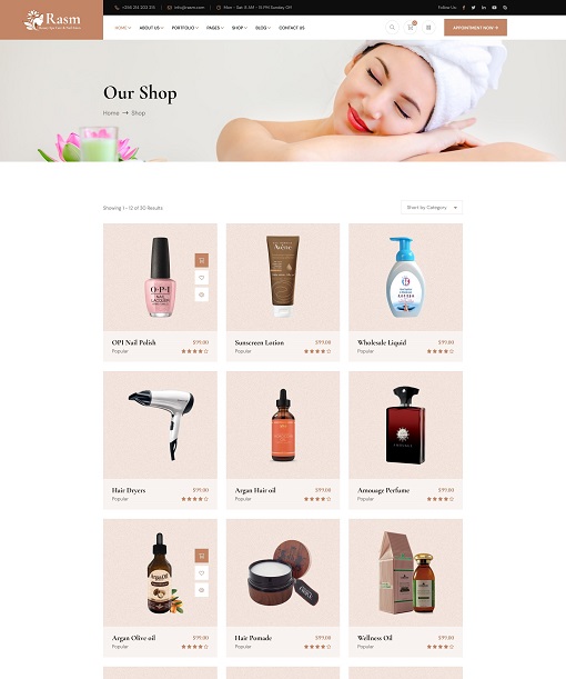 Shop Page