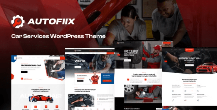 Autofiix - Car Services WordPress Theme