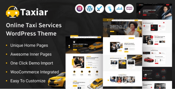 Taxiar -Taxi Service WordPress Themes