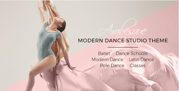 Arabesque - Modern Ballet School and Dance Studio Theme