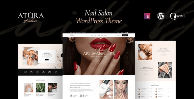 Nail & Beauty Salon WordPress Theme