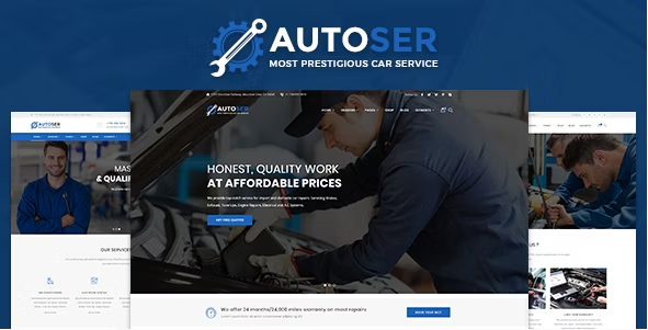 AutoSer - Auto HTML Template