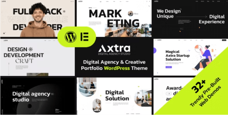 Axtra - Digital Agency Creative Portfolio Theme