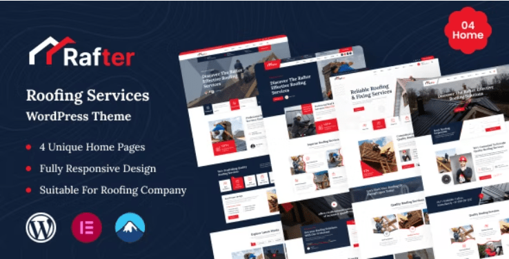 Roofing Services WordPress Theme